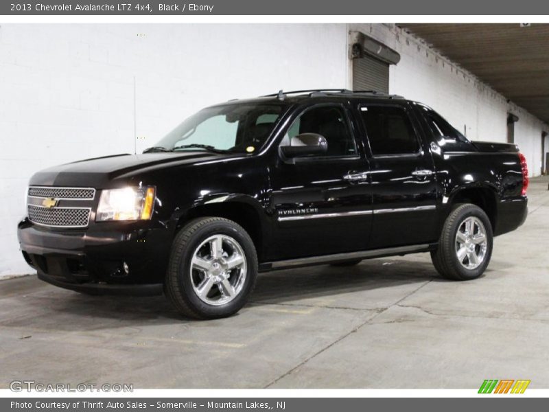 Black / Ebony 2013 Chevrolet Avalanche LTZ 4x4