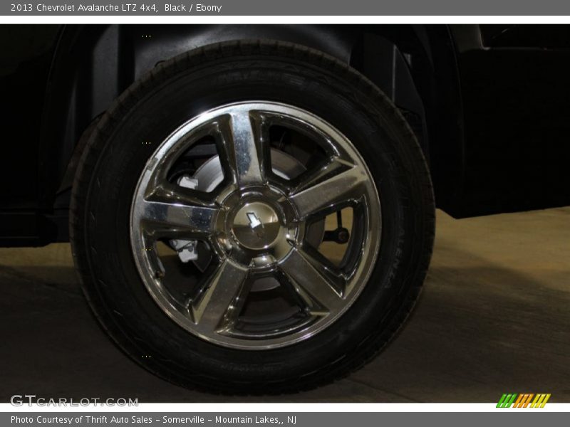 Black / Ebony 2013 Chevrolet Avalanche LTZ 4x4