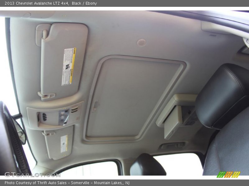 Black / Ebony 2013 Chevrolet Avalanche LTZ 4x4