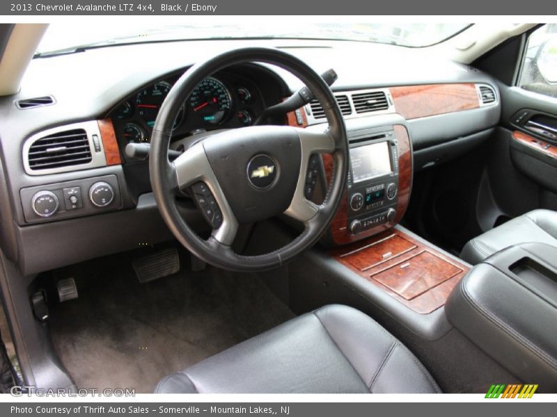 Black / Ebony 2013 Chevrolet Avalanche LTZ 4x4