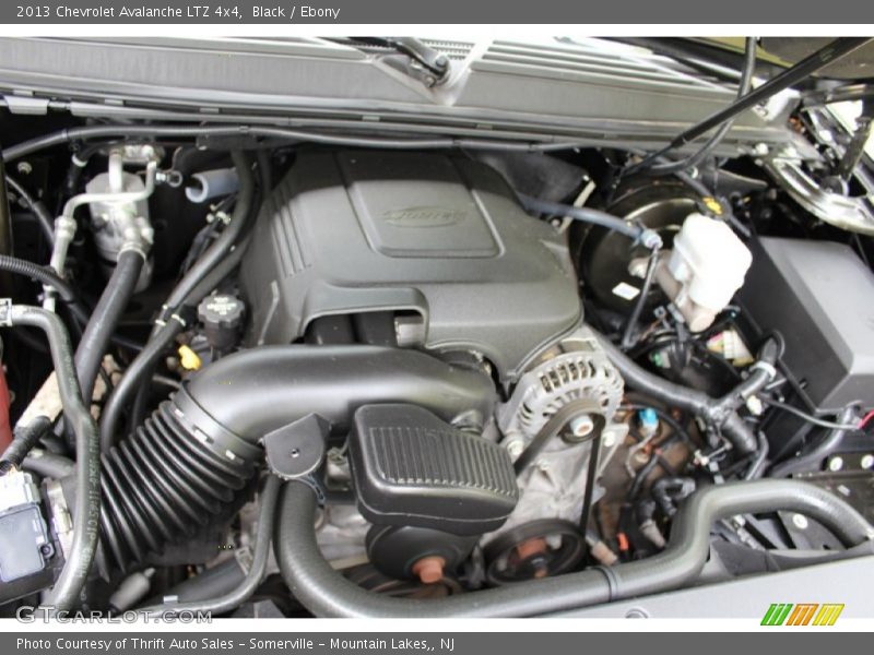 Black / Ebony 2013 Chevrolet Avalanche LTZ 4x4