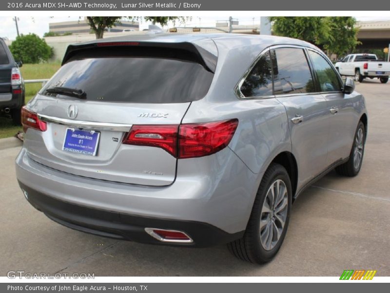 Lunar Silver Metallic / Ebony 2016 Acura MDX SH-AWD Technology