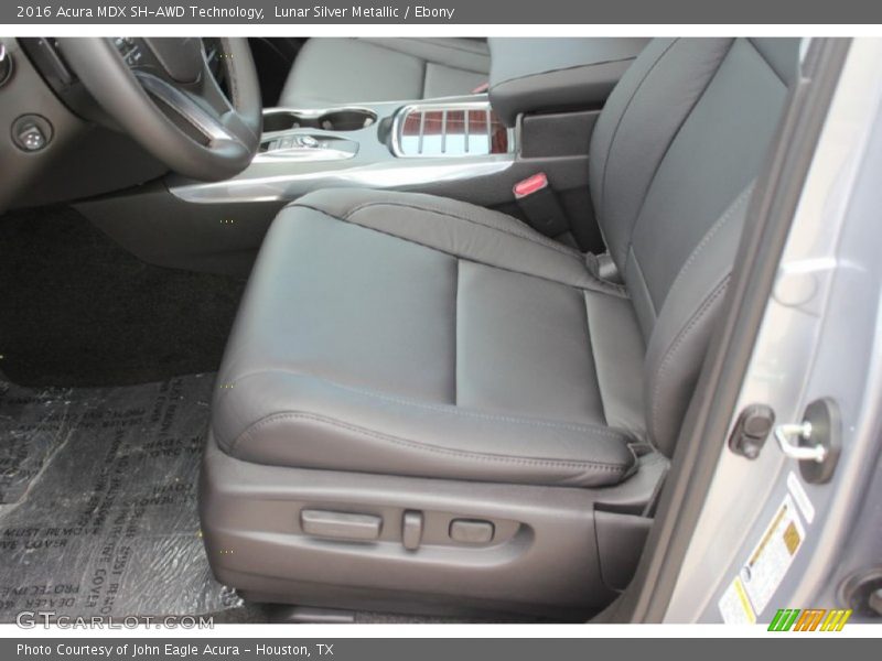 Lunar Silver Metallic / Ebony 2016 Acura MDX SH-AWD Technology