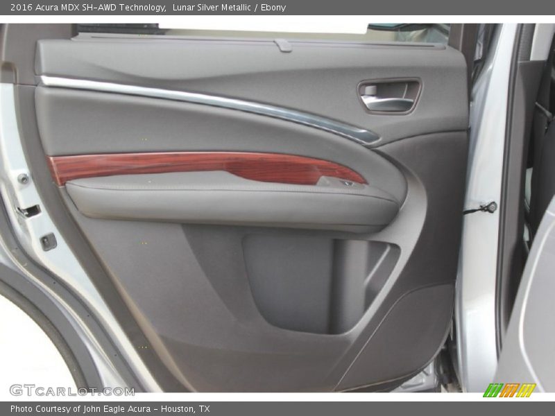 Lunar Silver Metallic / Ebony 2016 Acura MDX SH-AWD Technology