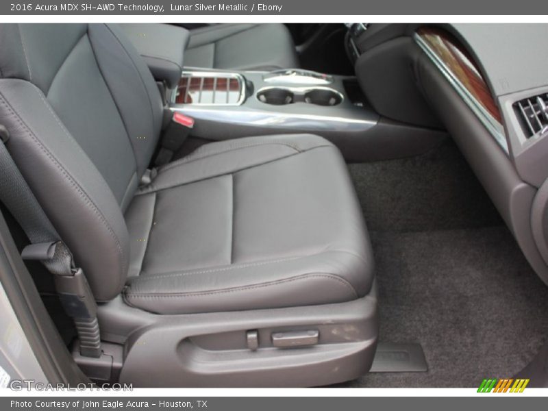 Lunar Silver Metallic / Ebony 2016 Acura MDX SH-AWD Technology