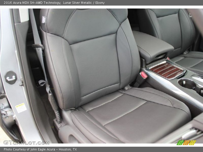 Lunar Silver Metallic / Ebony 2016 Acura MDX SH-AWD Technology