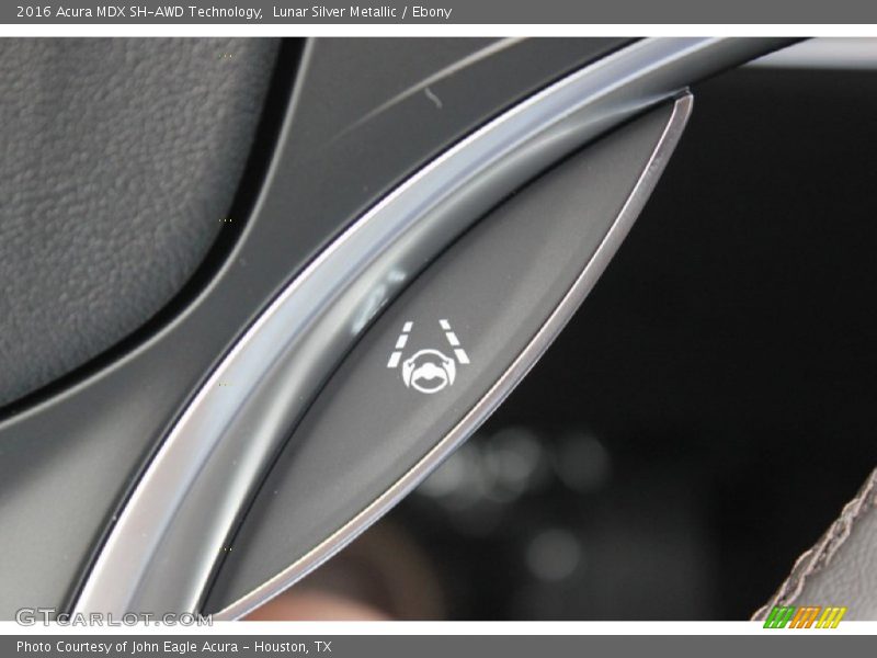 Lunar Silver Metallic / Ebony 2016 Acura MDX SH-AWD Technology