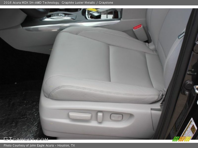 Graphite Luster Metallic / Graystone 2016 Acura MDX SH-AWD Technology