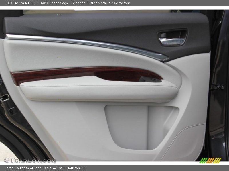 Graphite Luster Metallic / Graystone 2016 Acura MDX SH-AWD Technology