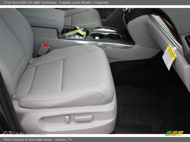 Graphite Luster Metallic / Graystone 2016 Acura MDX SH-AWD Technology