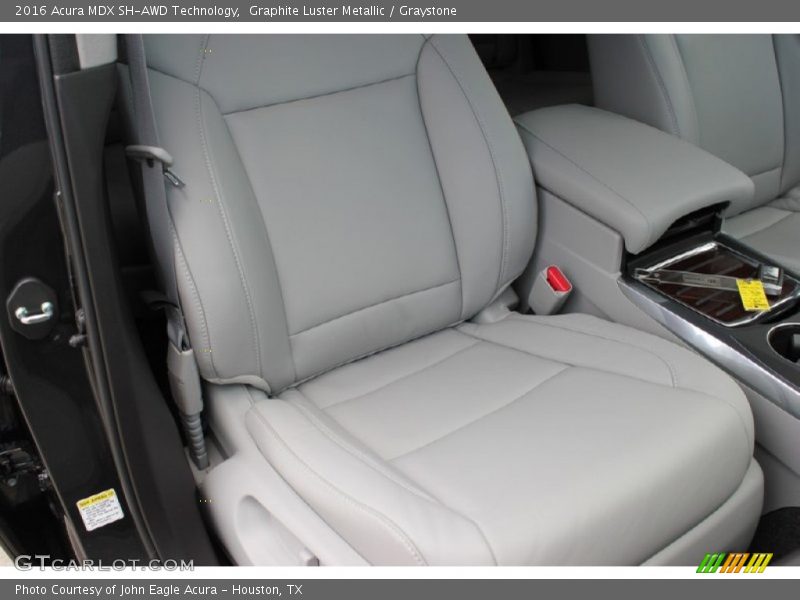 Graphite Luster Metallic / Graystone 2016 Acura MDX SH-AWD Technology