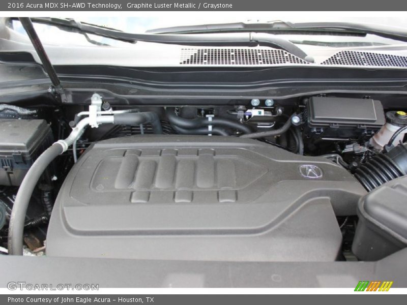 Graphite Luster Metallic / Graystone 2016 Acura MDX SH-AWD Technology