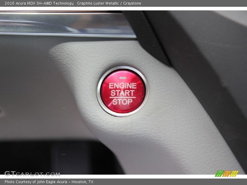 Graphite Luster Metallic / Graystone 2016 Acura MDX SH-AWD Technology