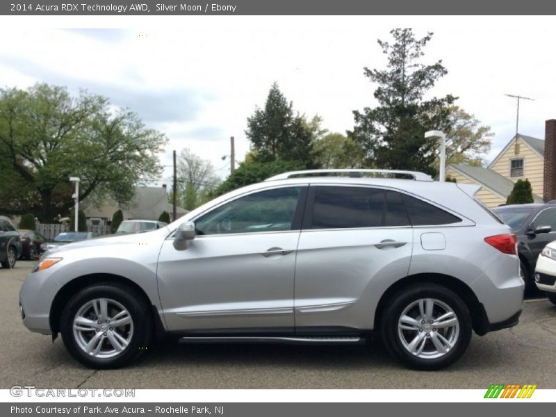 Silver Moon / Ebony 2014 Acura RDX Technology AWD