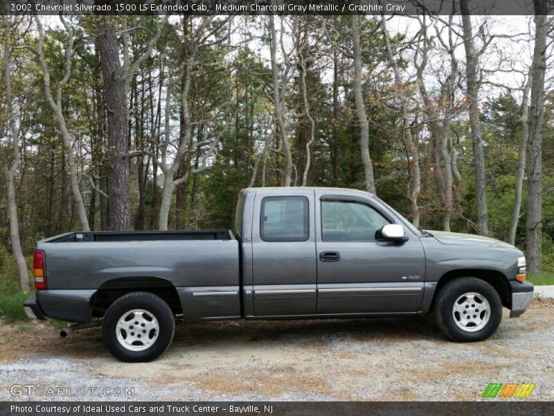  2002 Silverado 1500 LS Extended Cab Medium Charcoal Gray Metallic
