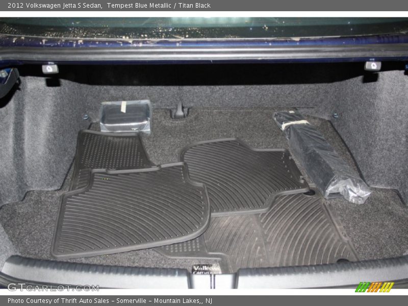 Tempest Blue Metallic / Titan Black 2012 Volkswagen Jetta S Sedan