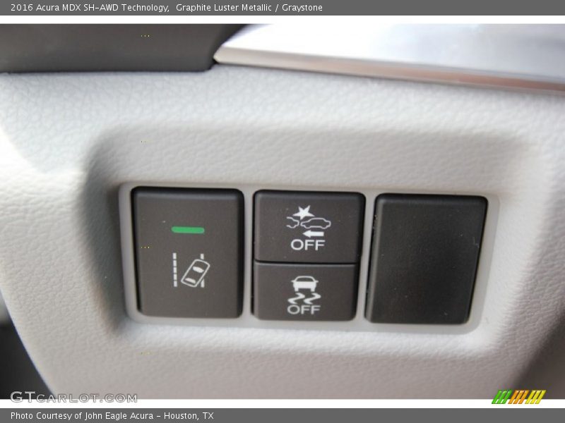 Graphite Luster Metallic / Graystone 2016 Acura MDX SH-AWD Technology