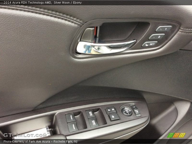 Silver Moon / Ebony 2014 Acura RDX Technology AWD