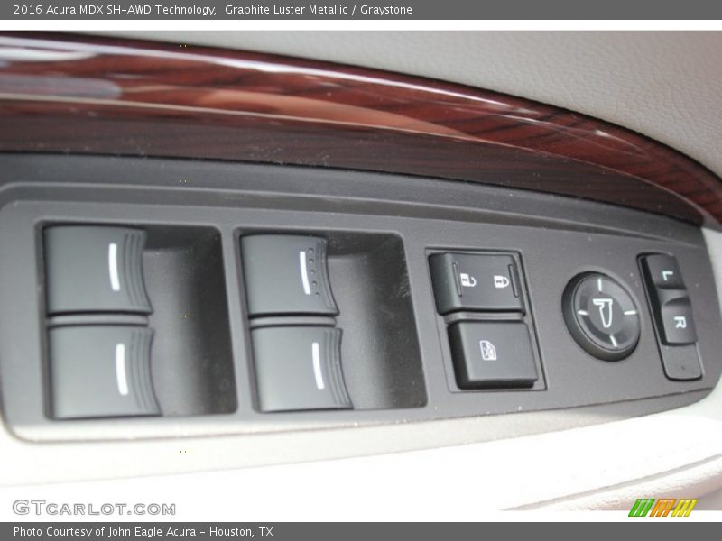 Graphite Luster Metallic / Graystone 2016 Acura MDX SH-AWD Technology