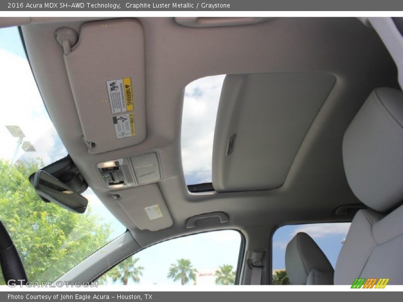 Graphite Luster Metallic / Graystone 2016 Acura MDX SH-AWD Technology