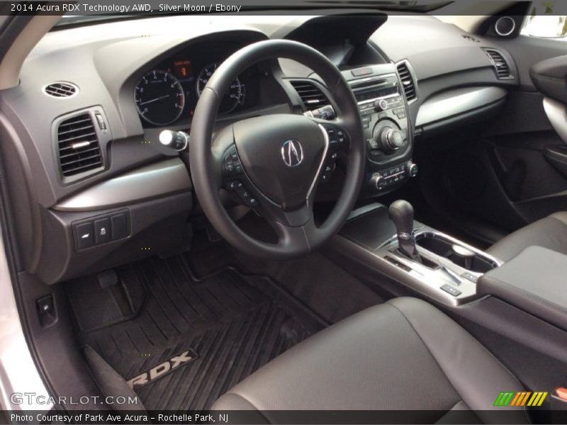 Silver Moon / Ebony 2014 Acura RDX Technology AWD