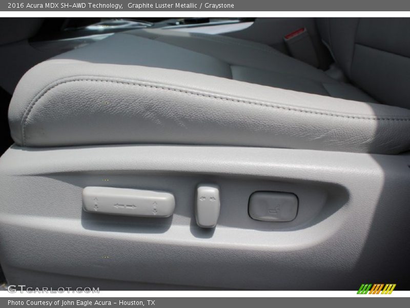 Graphite Luster Metallic / Graystone 2016 Acura MDX SH-AWD Technology