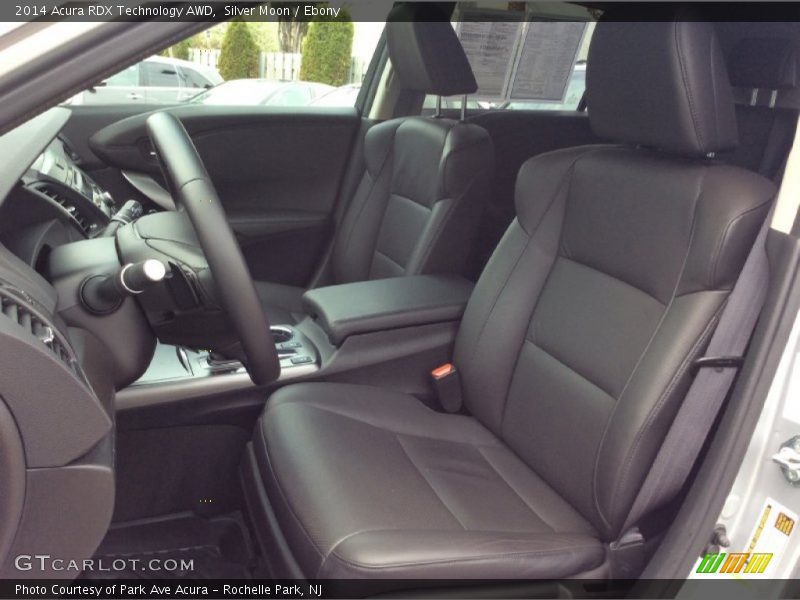 Silver Moon / Ebony 2014 Acura RDX Technology AWD