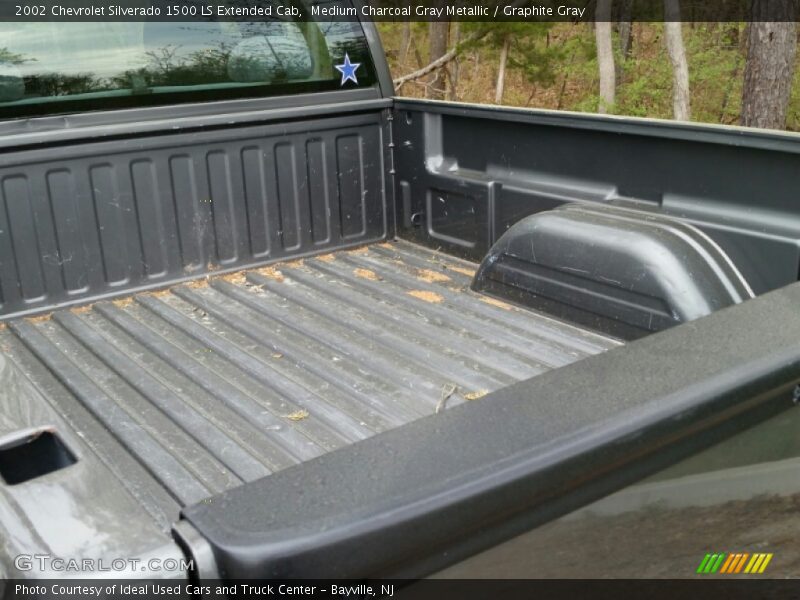 Medium Charcoal Gray Metallic / Graphite Gray 2002 Chevrolet Silverado 1500 LS Extended Cab