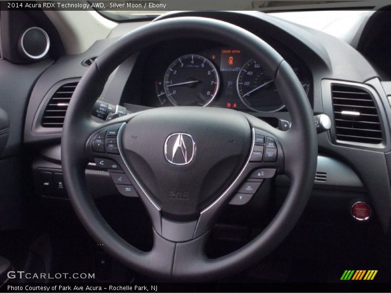 Silver Moon / Ebony 2014 Acura RDX Technology AWD