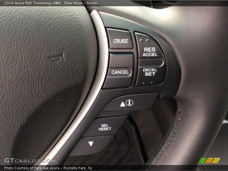 Silver Moon / Ebony 2014 Acura RDX Technology AWD