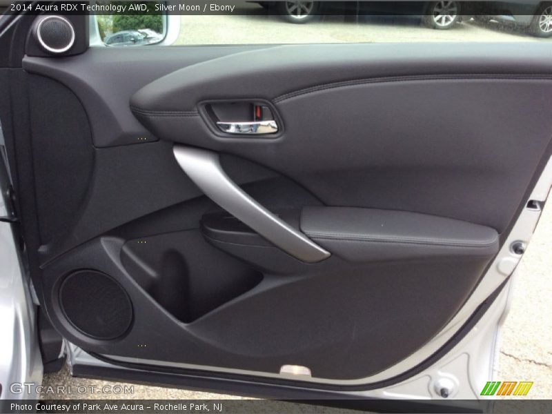 Silver Moon / Ebony 2014 Acura RDX Technology AWD