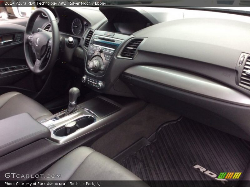 Silver Moon / Ebony 2014 Acura RDX Technology AWD