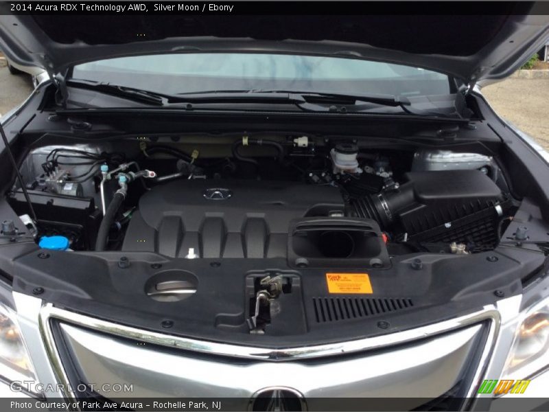 Silver Moon / Ebony 2014 Acura RDX Technology AWD