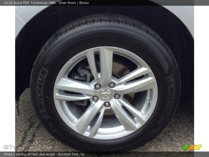 Silver Moon / Ebony 2014 Acura RDX Technology AWD