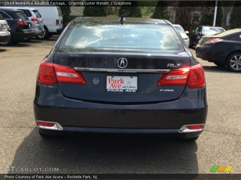 Graphite Luster Metallic / Graystone 2014 Acura RLX Advance Package