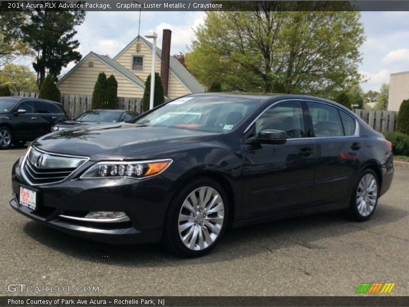 Graphite Luster Metallic / Graystone 2014 Acura RLX Advance Package