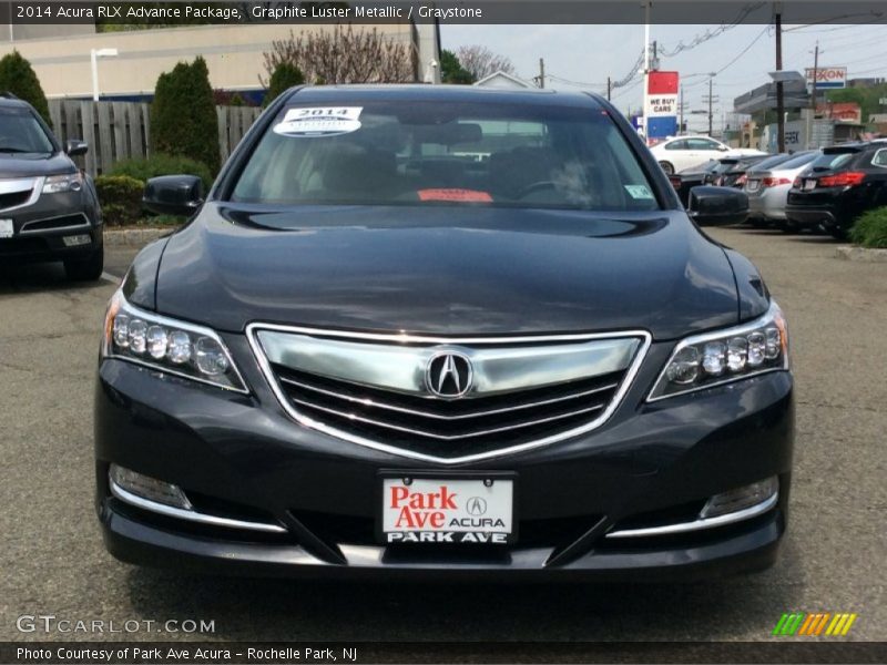 Graphite Luster Metallic / Graystone 2014 Acura RLX Advance Package