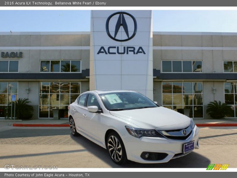Bellanova White Pearl / Ebony 2016 Acura ILX Technology