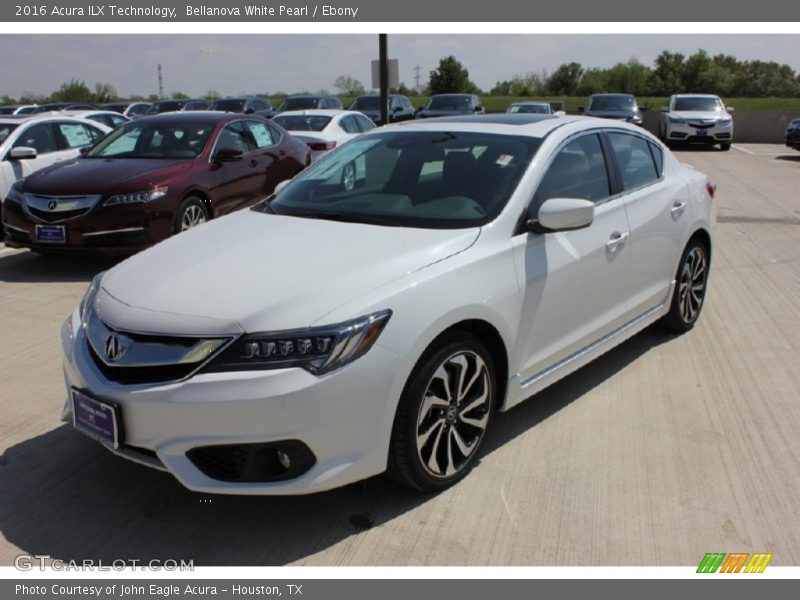 Bellanova White Pearl / Ebony 2016 Acura ILX Technology