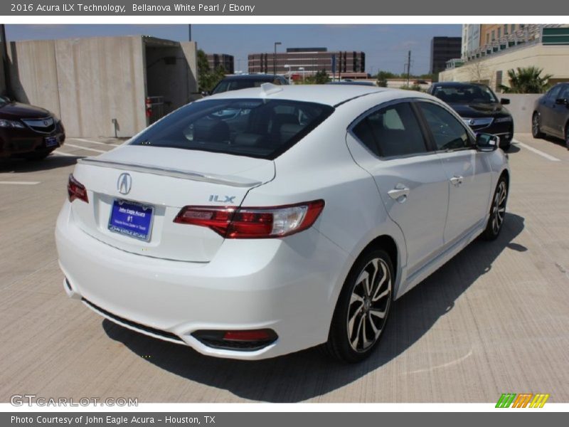 Bellanova White Pearl / Ebony 2016 Acura ILX Technology