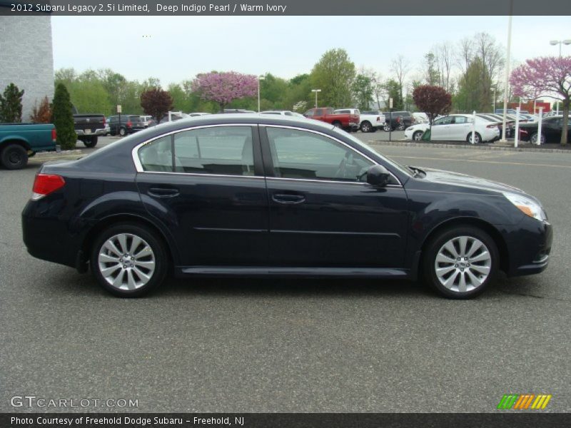 Deep Indigo Pearl / Warm Ivory 2012 Subaru Legacy 2.5i Limited