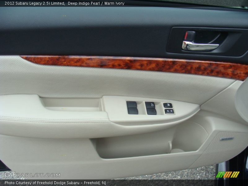 Deep Indigo Pearl / Warm Ivory 2012 Subaru Legacy 2.5i Limited