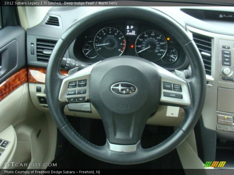 Deep Indigo Pearl / Warm Ivory 2012 Subaru Legacy 2.5i Limited