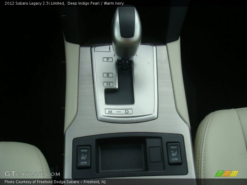 Deep Indigo Pearl / Warm Ivory 2012 Subaru Legacy 2.5i Limited
