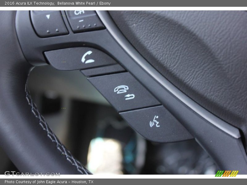 Bellanova White Pearl / Ebony 2016 Acura ILX Technology
