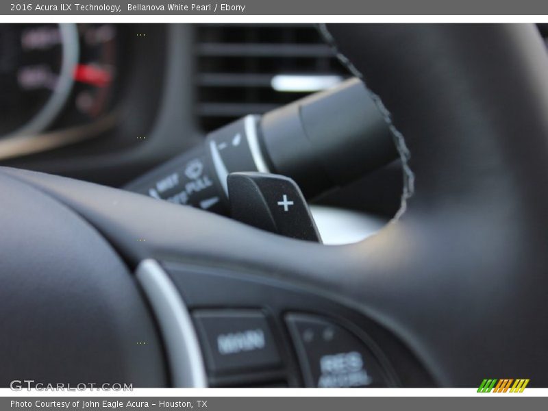 Bellanova White Pearl / Ebony 2016 Acura ILX Technology