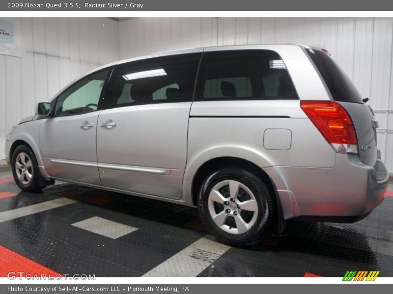 Radiant Silver / Gray 2009 Nissan Quest 3.5 S