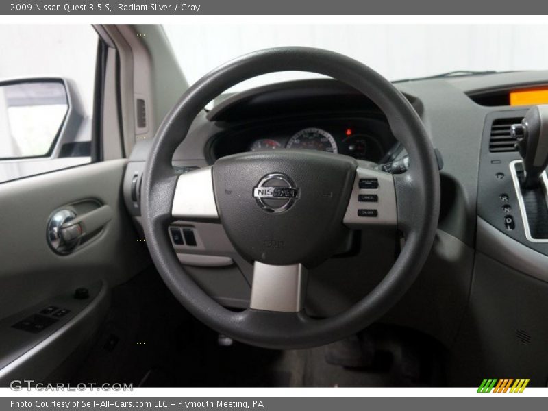 Radiant Silver / Gray 2009 Nissan Quest 3.5 S