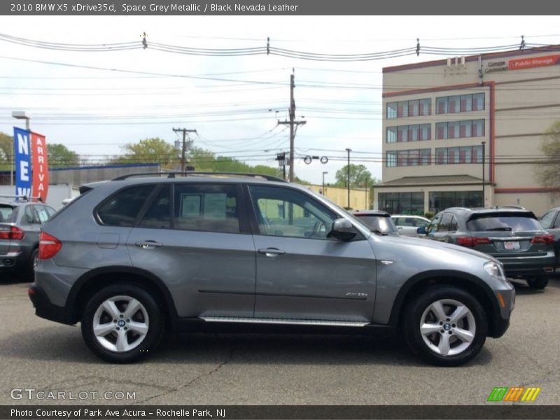 Space Grey Metallic / Black Nevada Leather 2010 BMW X5 xDrive35d