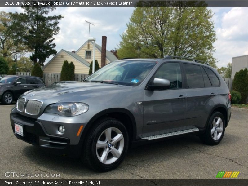 Space Grey Metallic / Black Nevada Leather 2010 BMW X5 xDrive35d